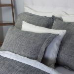 Amity home jerome duvet cover in indigo   textured weave