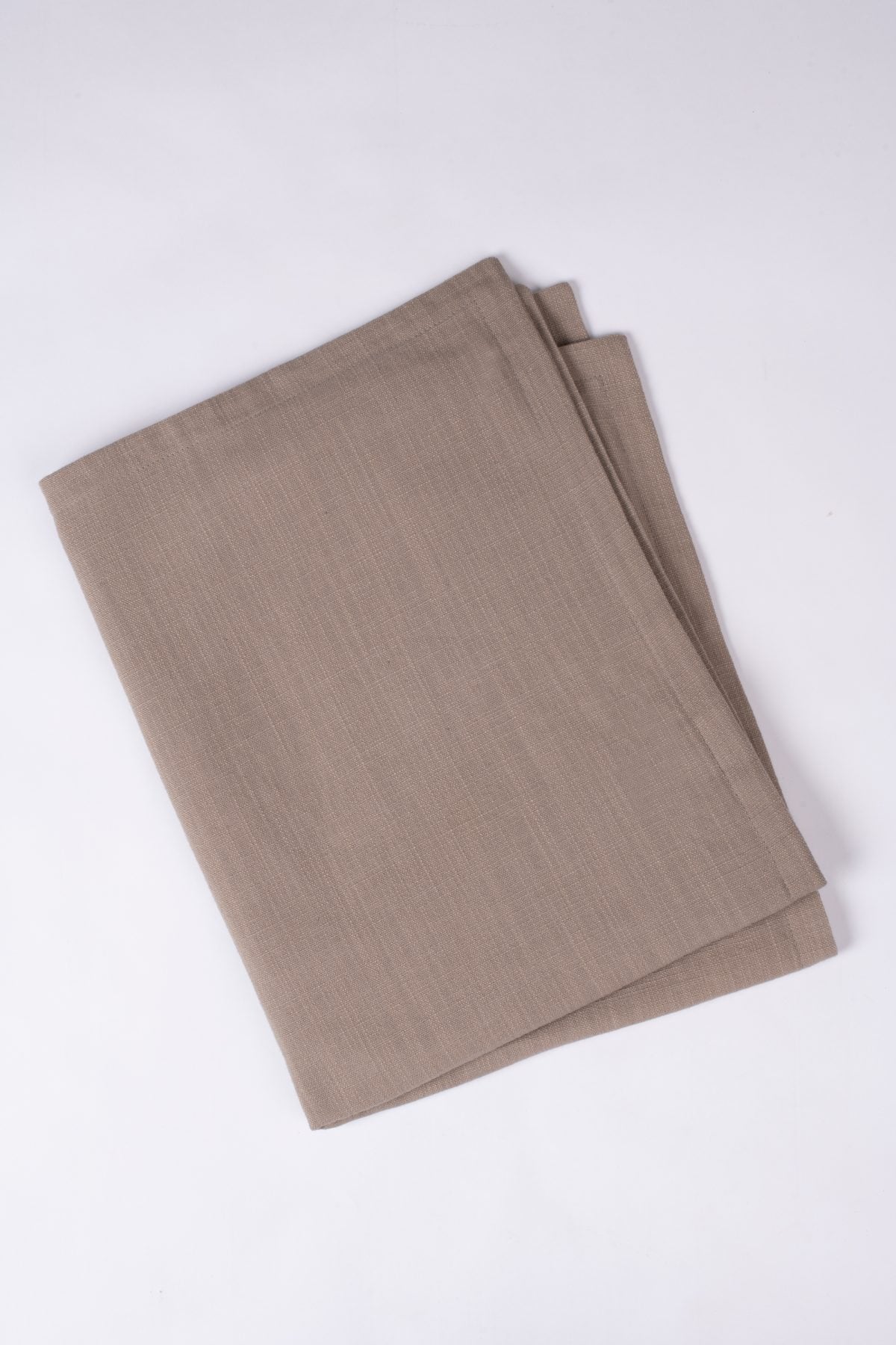 Amity home pure duvet cover in mushroom   subtle weave texture