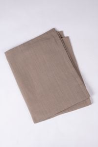 Amity home pure duvet cover in mushroom   subtle weave texture