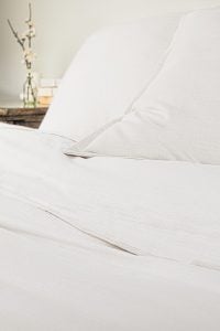 Amity home pure sham in white   subtle textured weave