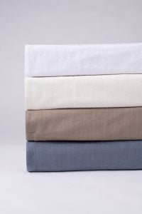 Amity home pure duvet cover in shadow   subtle textured weave