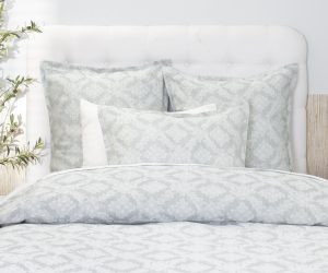 Amity home dawson french ikat duvet cover seaglass   ikat pattern