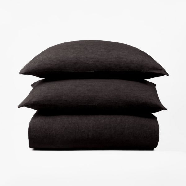 DAMARA DUVET COVER, CHARCOAL GREY (Limited Edition)