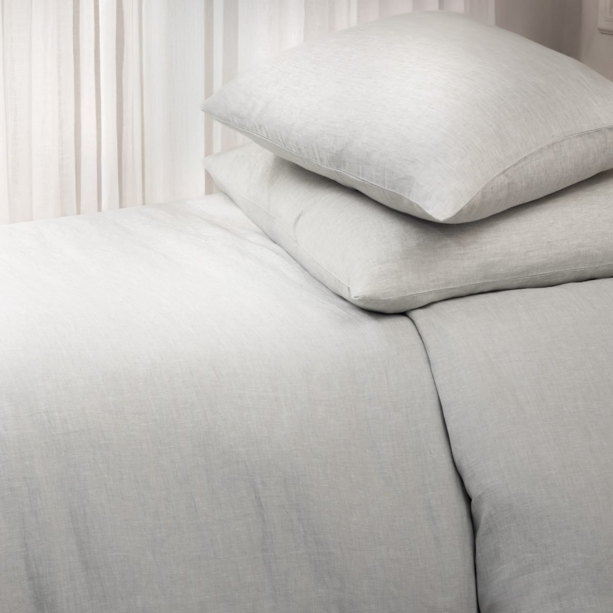 Damara Duvet Cover, Sea Glass - Image 3