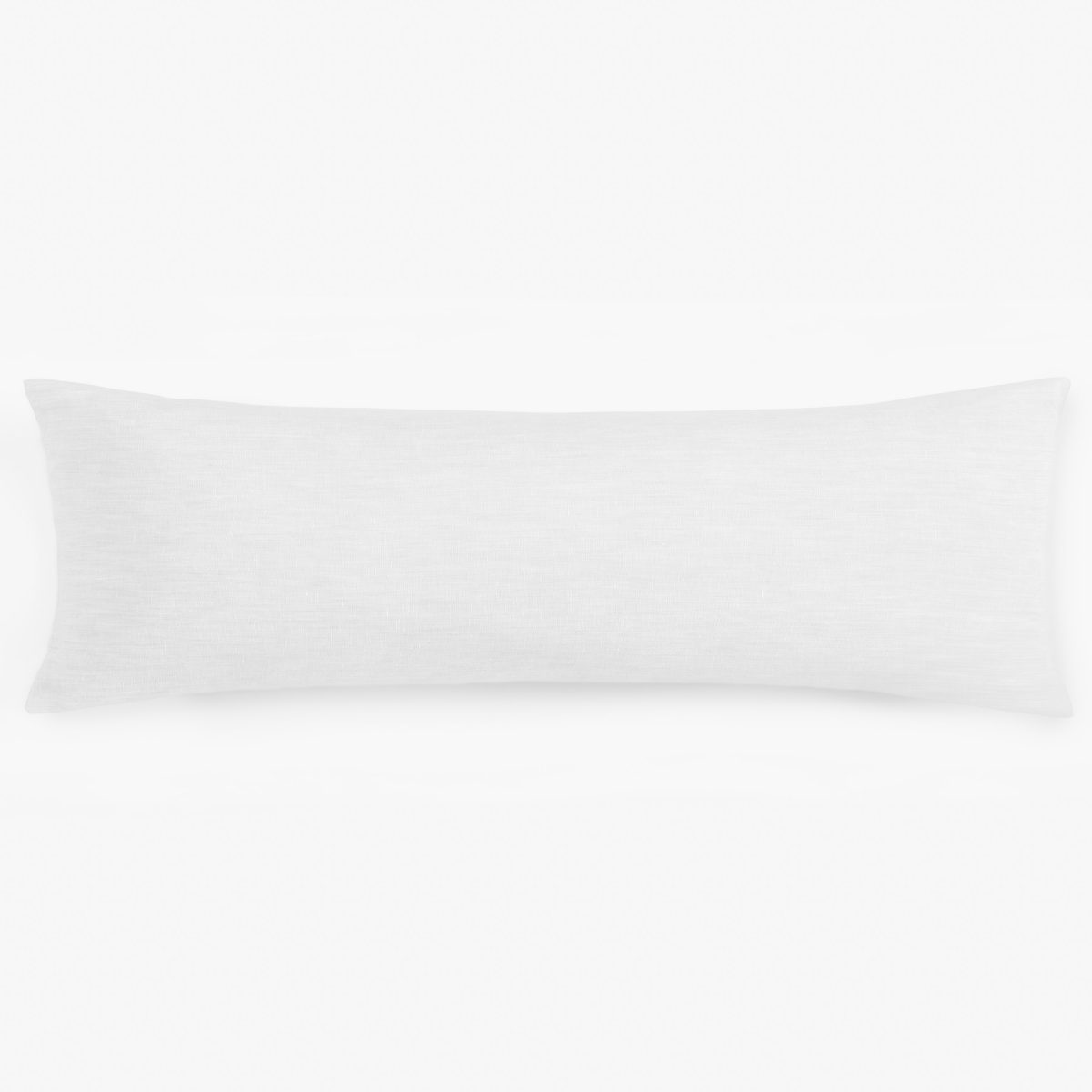 Damara Linen, Body Pillow, White - Image 2
