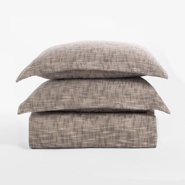 EVOL DUVET COVER, CHARCOAL