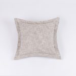 Amity home evol pillow in glacier grey   textured weave