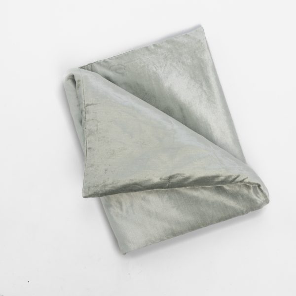 Amity home lia rayon velvet duvet cover in sea glass   soft velvet texture