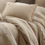 Amity home ada jacquard duvet cover in natural   elegant paisley pattern