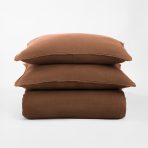 Ranier Linen Duvet Cover, Ochre