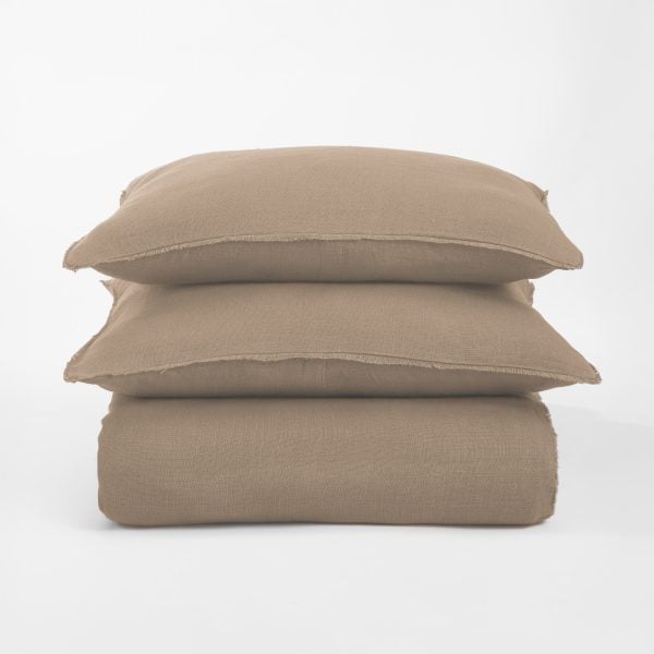 Ranier Linen Duvet Cover, Natural