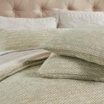 Amity home renzo duvet cover in fatigue   textured weave