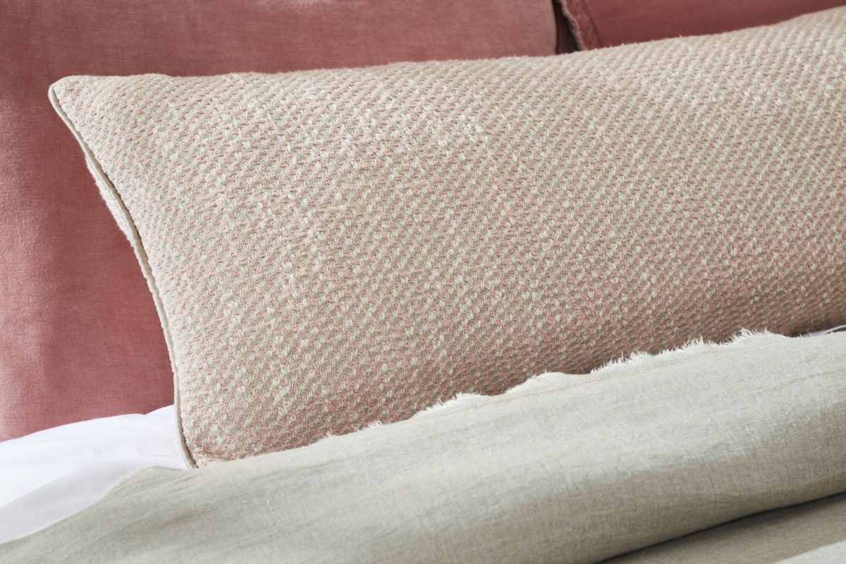 Renzo, Vintage Rose,  X Long Bolster - Image 2