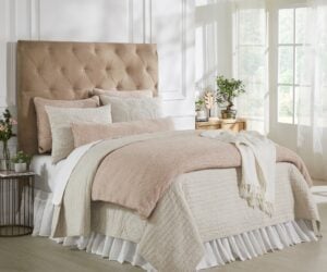 Amity home renzo duvet cover in vintage rose   textured weave