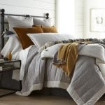 Amity home bryce duvet cover in ivory   subtle textured weave