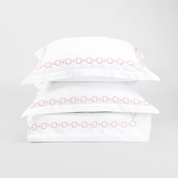 Bellagio Duvet Cover, Petal Pink