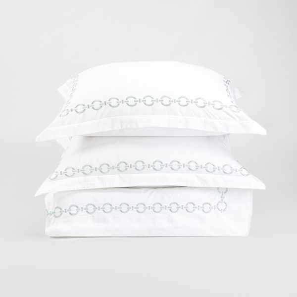 Bellagio Duvet Cover, Seaglass