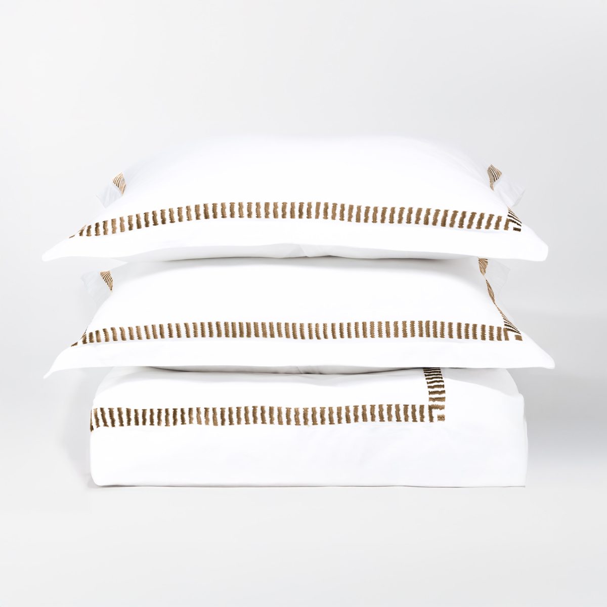 Savona Duvet Cover, Caramel - Image 1