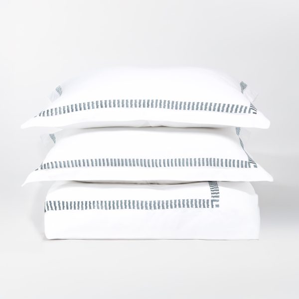 Savona Duvet Cover, Limestone