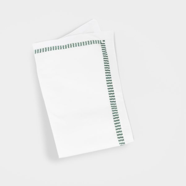 Amity home savona duvet cover in mineral   elegant embroidered border