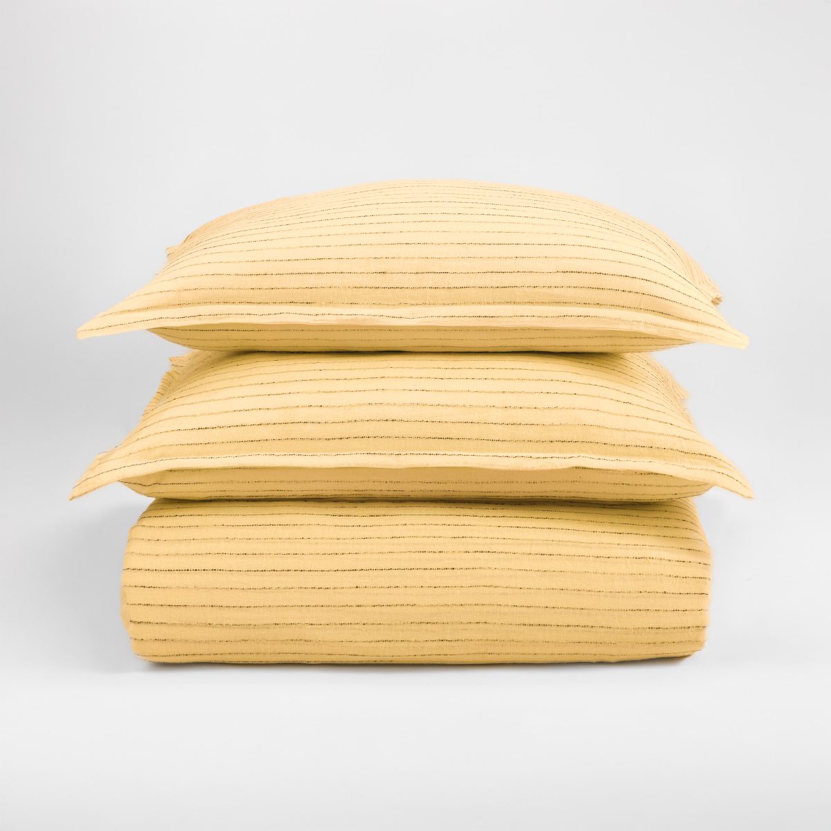 Cambria Duvet Cover, Ochre - Image 1