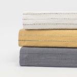 Amity home cambria duvet cover in white   horizontal stitched texture