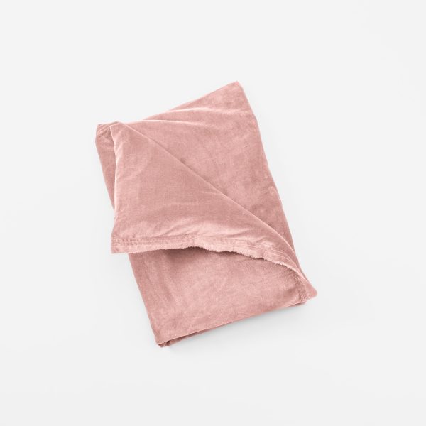 Amity home tahoma duvet cover in blush   plush texture
