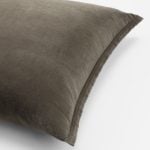 Amity home tahoma duvet cover in laurel   soft velvet texture