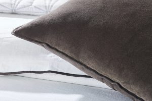 Amity home sloane pillow in charcoal   soft texture