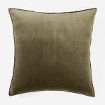 Amity home sloane laurel pillow in laurel green   soft velvet texture