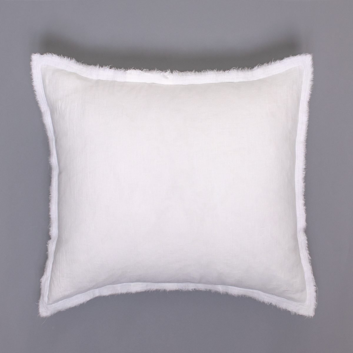 BRISBANE LINEN DUVET COVER, WHITE - Image 6