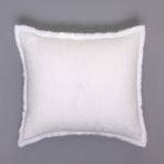 BRISBANE LINEN DUVET COVER, WHITE