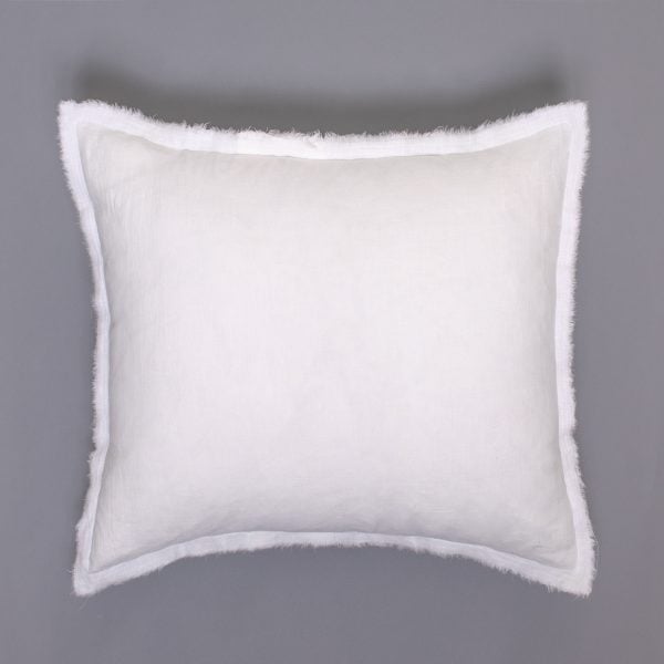 BRISBANE LINEN SHAM, WHITE, EURO