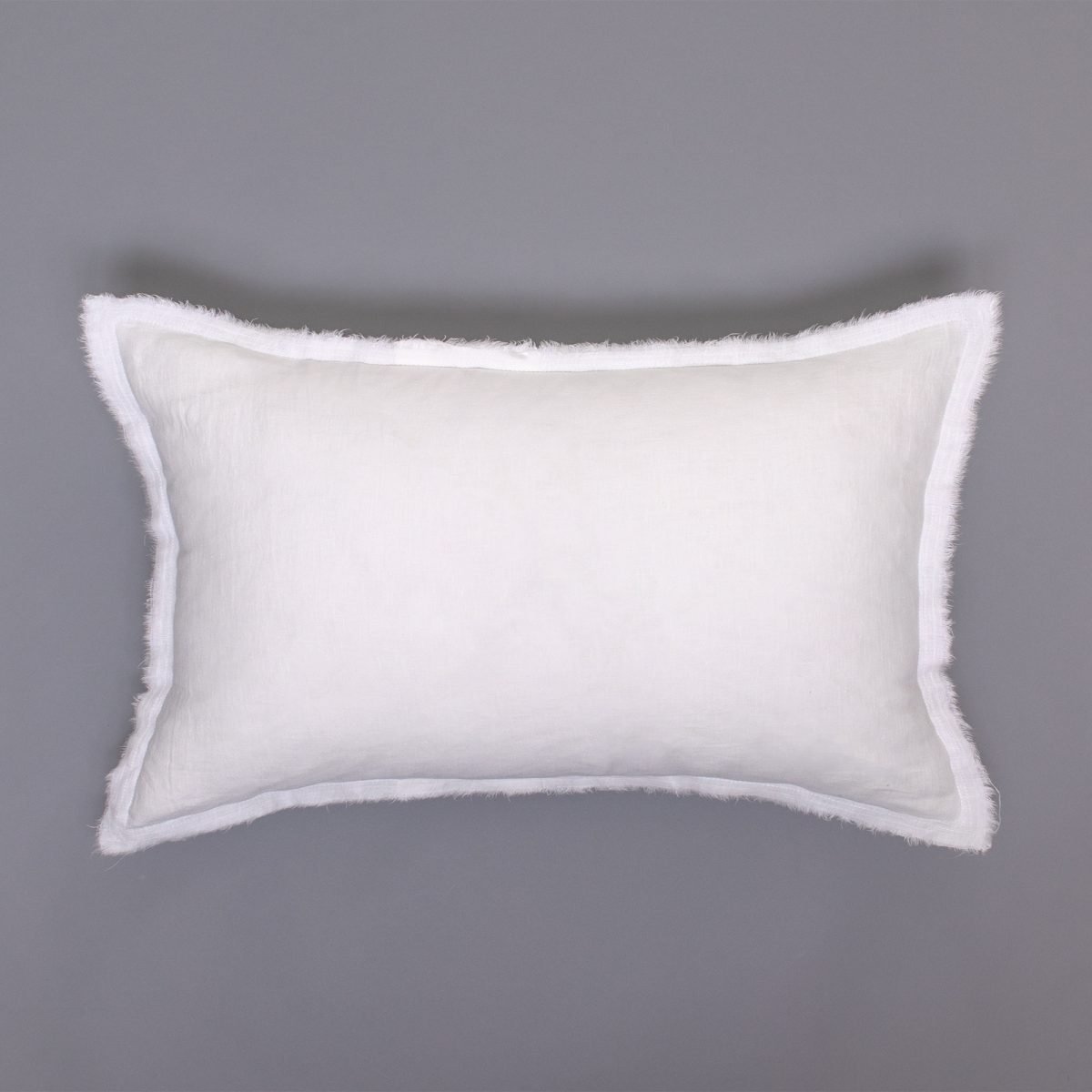 BRISBANE LINEN DUVET COVER, WHITE - Image 8