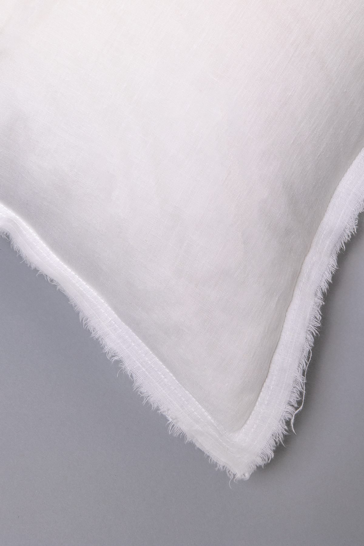 BRISBANE LINEN DUVET COVER, WHITE - Image 5