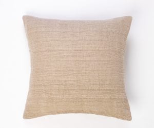 Amity home calloway linen euro pillow in natural   textured weave