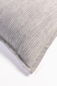 Amity home ellington  hadon pillow in natural   ribbed texture