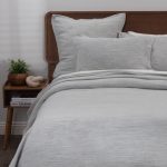 Amity home ellington duvet cover in seaglass   textured weave