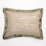 Amity home armstrong sham in laurel   textured weave center