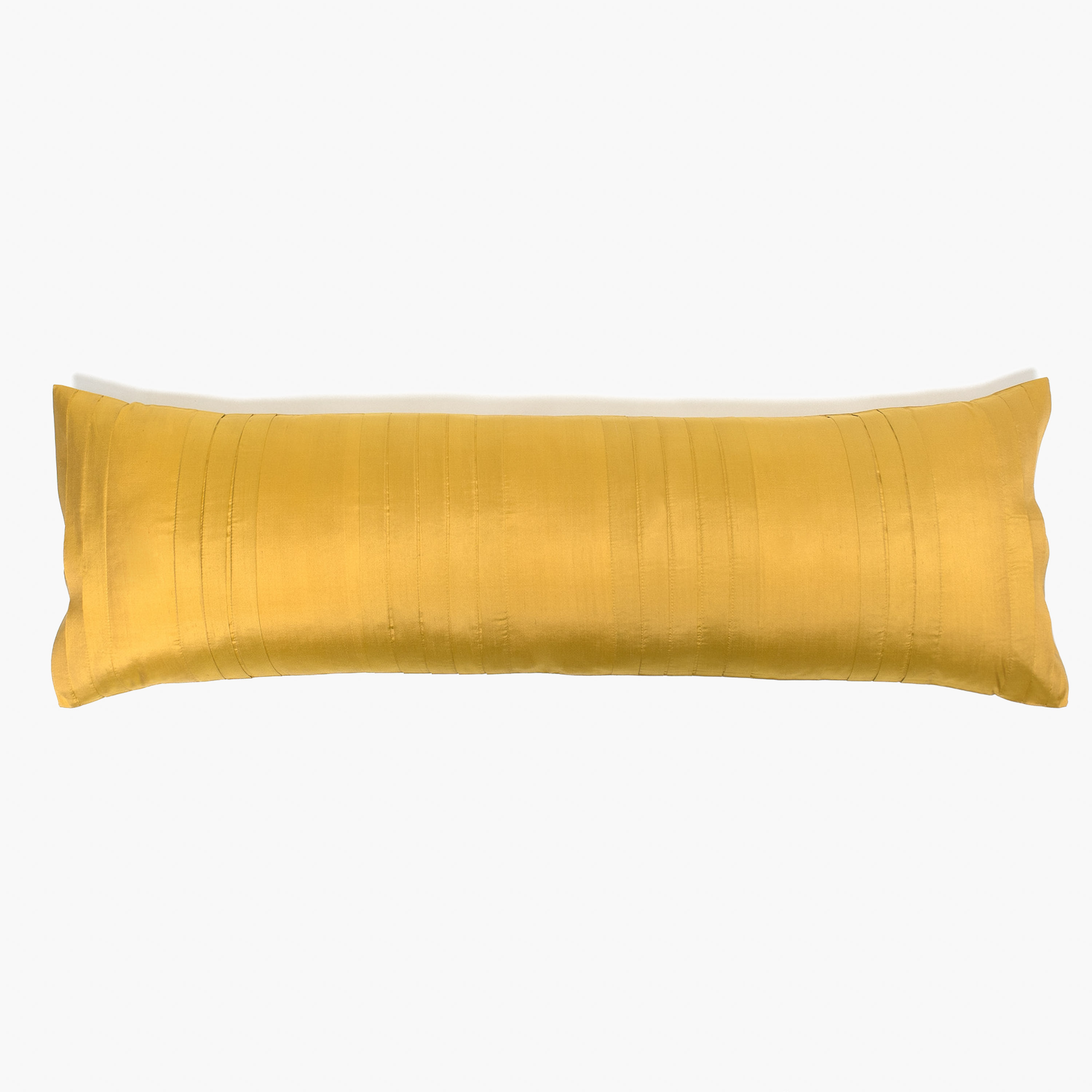 15472xlbds106 | Amity Home Amity home york x long bolster in ochre elegant vertical pleats