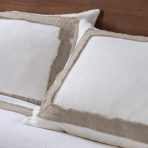 Brady Duvet Cover, Ivory-Natural - Image 3