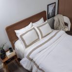 Brady Duvet Cover, Ivory-Natural - Image 2