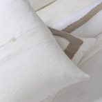 Brady Duvet Cover, Ivory-Natural - Image 4