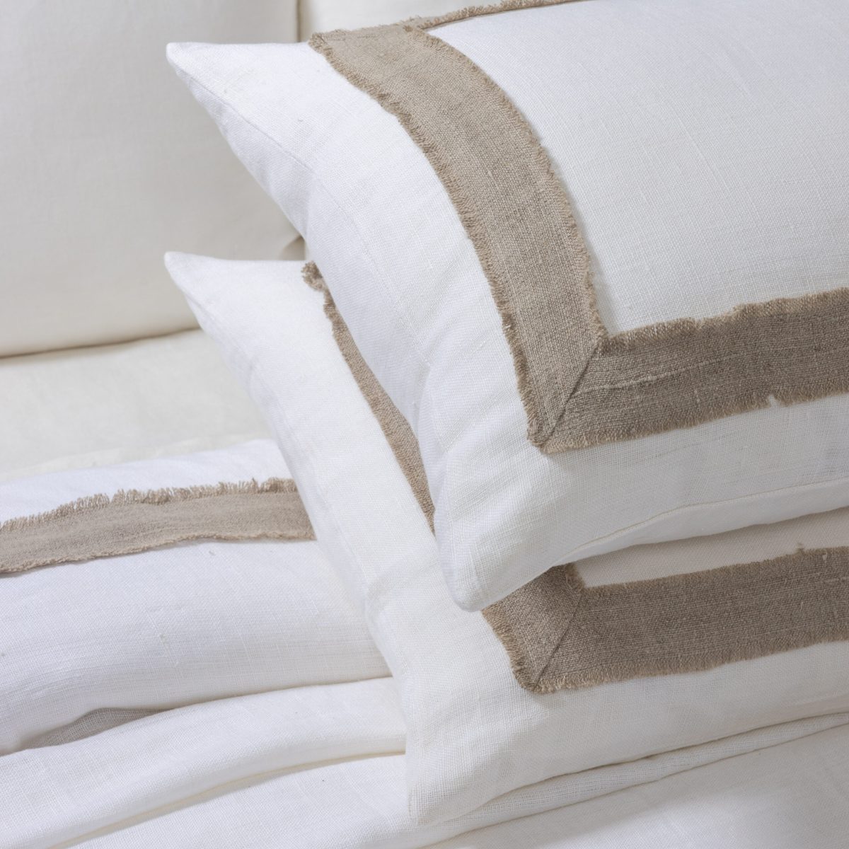 Brady Duvet Cover, Ivory-Natural - Image 5