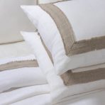 Brady Duvet Cover, Ivory-Natural - Image 5