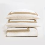 Brady Duvet Cover, Ivory-Natural