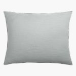 Amity home harlow sham in mineral   piped edge