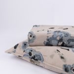 Amity home casteel duvet in limestone   watercolor floral print