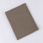 Amity home baker duvet in laurel   subtle linen texture