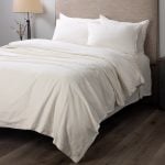 Amity home evans sham in natural   subtle slub weave